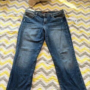 NWT Joe's Jeans Lara Mid Rise Cigarette Ankle 29